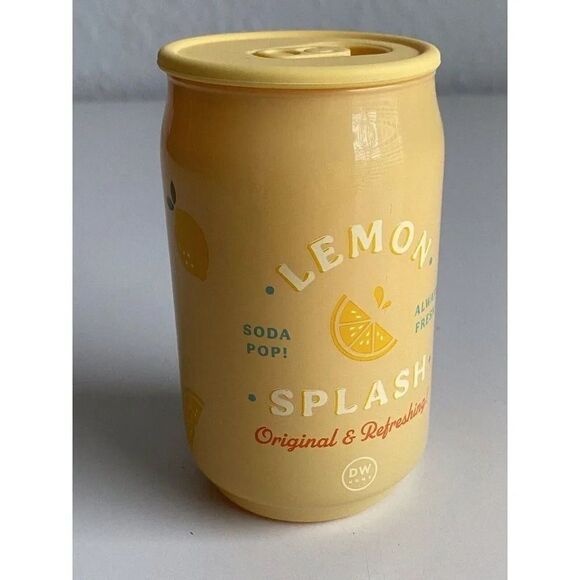 DW Home Lemon Splash Soda Pop Candle 6.2oz Single Wick Richly Scented NEW - Picture 7 of 10